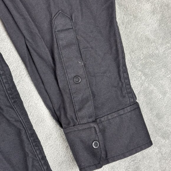 5.11 tactical Series Mens Snap Button Long Sleeve Woven Work Casual Shirt Grey L - Picture 6 of 9